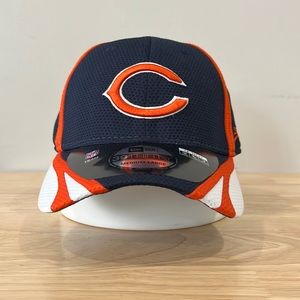 NFL Team Logo Navy and Orange Cap